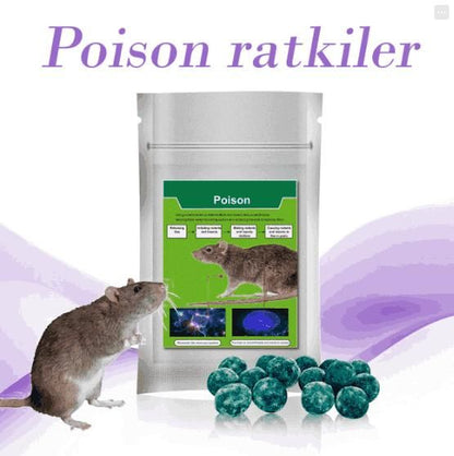 Poison RAT AND INSECT PEST Pellets Pack of 1 ( 15 Goli)